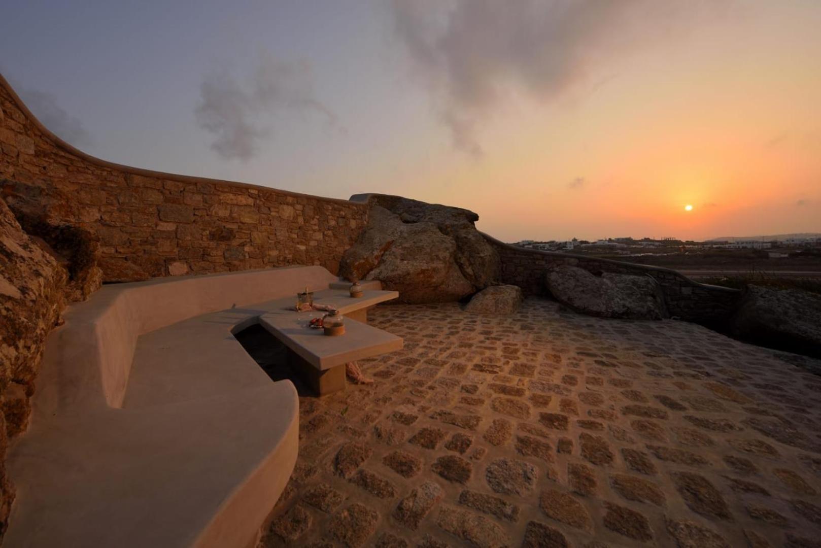 Mykonos Town Ac ヴィレッジ クリストゥリスアパートホテル エクステリア 写真