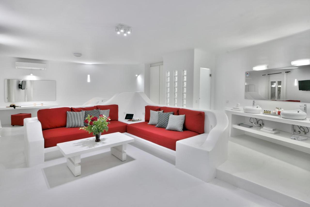 Mykonos Town Ac ヴィレッジ クリストゥリスアパートホテル エクステリア 写真