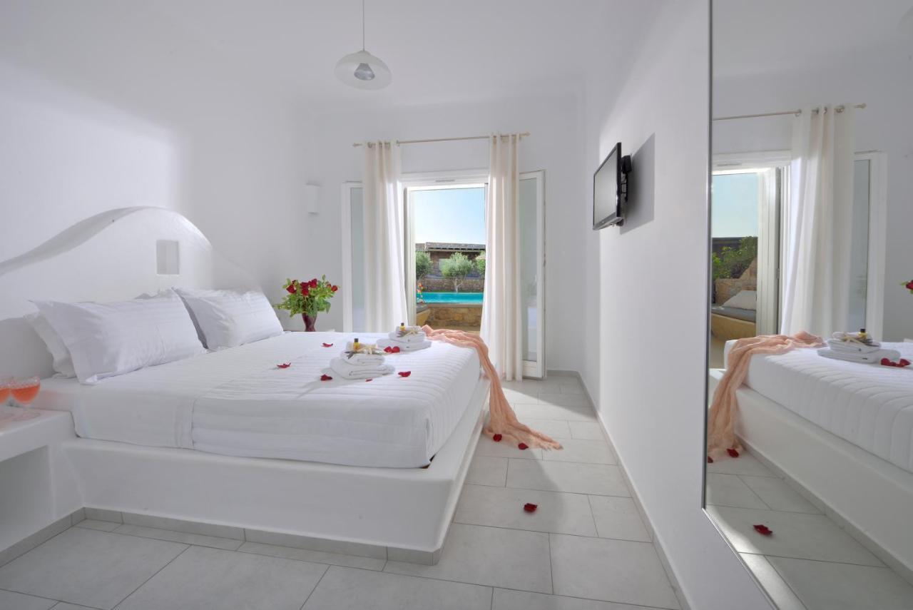 Mykonos Town Ac ヴィレッジ クリストゥリスアパートホテル エクステリア 写真